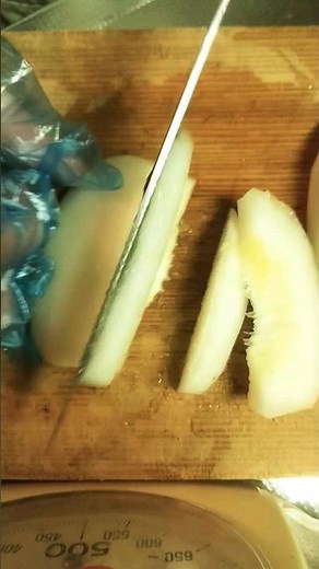 まくわうりを切るだけ #food #作業のひととき #作業動画 #作業風景 #フルーツカット #夏 #果物 #japanesefood