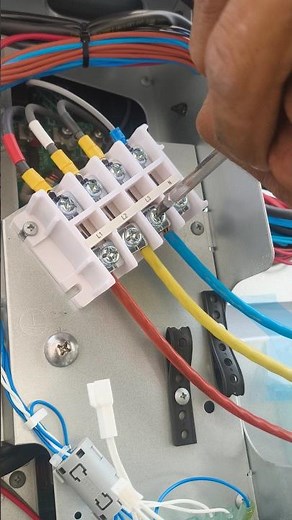 vrf outdoor connection !! outdoor ko power supply !! #electrical