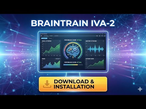 BrainTrain IVA 2 Software - How to Download & Install with Full License Features