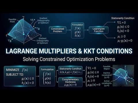 Lagrange Multipliers & KKT Conditions: Solving Constrained Optimization Problems