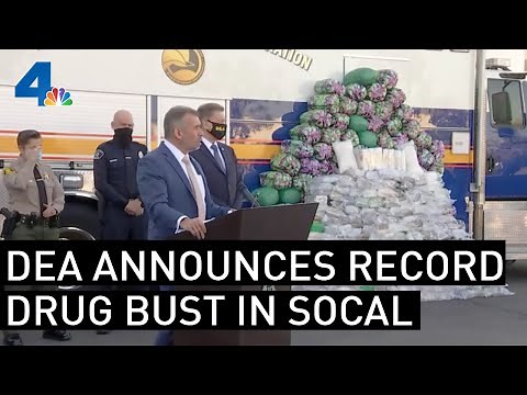 Record Drug Bust in Southern California Is Largest in US | NBCLA