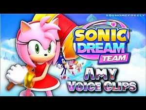 All Amy Rose Voice Clips • Sonic Dream Team • All Voice Lines 2023 (Cindy Robinson)
