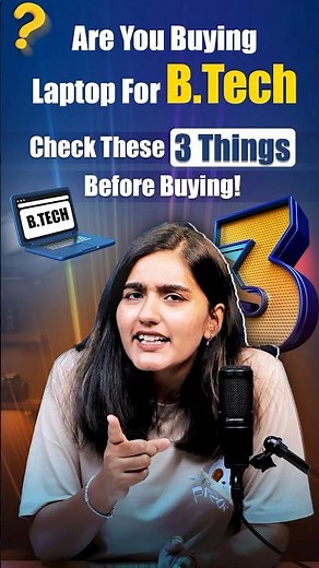 🔥Top 3 Things to Know Before Buying a Laptop for BTech Students | Intellipaat #shorts