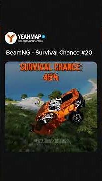 BeamNG.drive Survival Chance (With Dummies) | Realistic Car Crashes #20