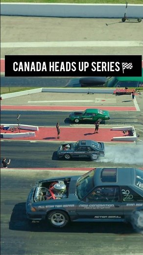 Canada Heads Up Shootout! Wild Drag Racing