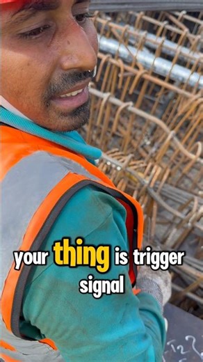 Rigger signal man tying rebar??😂😂😂