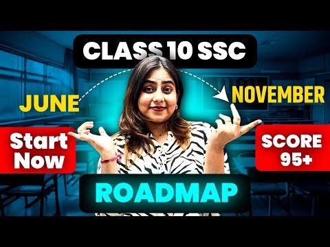 June to November Full Roadmap✅ | Full Year Roadmap for Class 10th SSC | Best Timetable | MH Board🔥