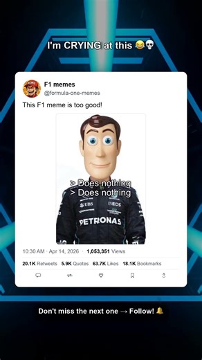 THIS F1 MEME IS TOO GOOD! 😂🔥 You Won't Stop Laughing!