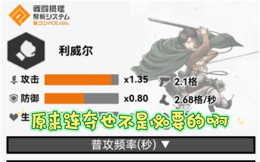 【compass人物小测评】手把手教你没有连夺怎么玩兵长