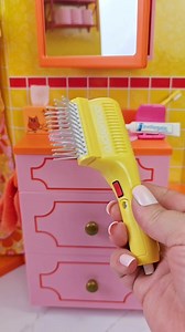 American Girl Julie's 1974 Bathroom & Acessories #asmr #americangirldoll #70s #nostalgia #vintage | ASMR Playroom