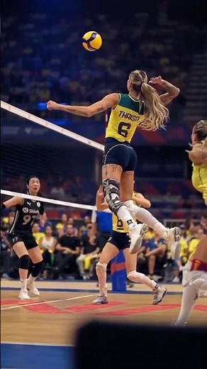 The Reason Volleyball Exists Is Actually Hilarious… 🏐 #shorts #sports #shortvideo #volleyballmatch