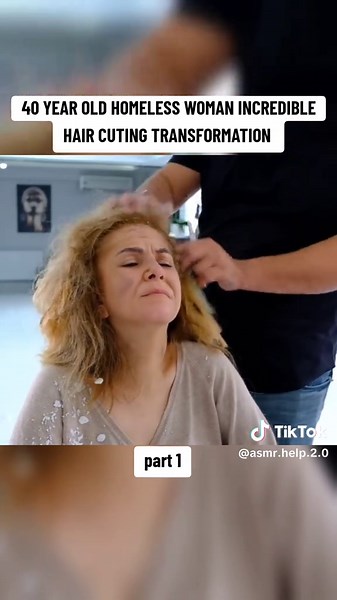 Incredible Hair Cutting Transformation of a Homeless Woman