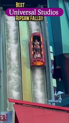 Best! Universal Water Ride! Rip Saw Falls! Universal Studios Florida! #universalparks #shortsfeed