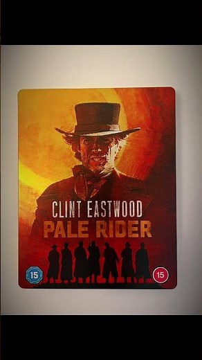 Pale Rider (1985) 4K SteelBook #physicalmedia #westernmovie