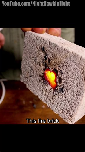 10K views · 113 reactions | Mini Thermal Lance Melts a Brick | Nighthawkinlight Projects | Facebook