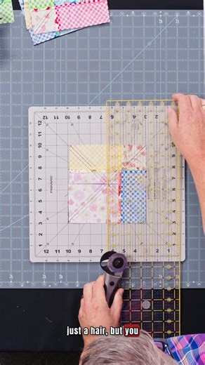 Want to make half-square triangles faster than ever? In this tutorial, Bob shows you how to create 32 HSTs at once using smart cutting techniques. 🧵✨He’s working with the Fiskars Rotating Cutting Mat (14" x 14") — a game-changer for trimming and accuracy. You can find it here: 👉 https://www.sewingpartsonline.com/products/fiskars-rotating-cutting-mat-14-x-14 Check it out and see how this method can save you serious time on your next quilt project! 🎥 Watch more tutorials on our YouTube channel: