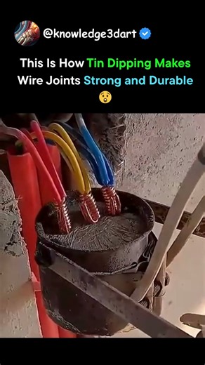 This Is How Tin Dipping Makes Wire Joints Strong and Durable
