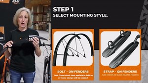 SKS GERMANY Mud-X Downtube Bicycle Fender
