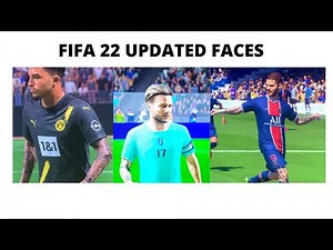 FIFA 22 | All new updated player faces!