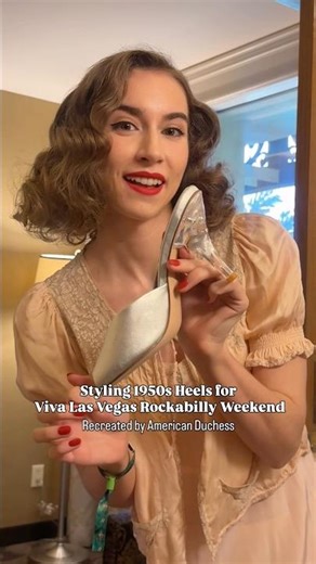 Style the Grace shoes from @A‪@AmericanDuchess1‬t the Viva Las Vegas Rockabilly Weekend with me✨(ad)