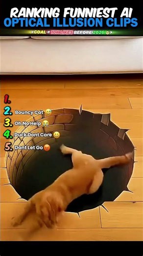 Ranking the funniest optical illusion moments you won’t believe your eyes! 🤯 #shorts