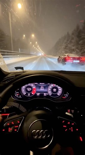 POV Audi S5 Driving Test