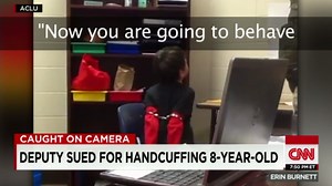 Third-grader handcuffed, practice common in schools