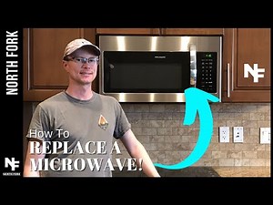 How To Install A Built In Over The Range Microwave!