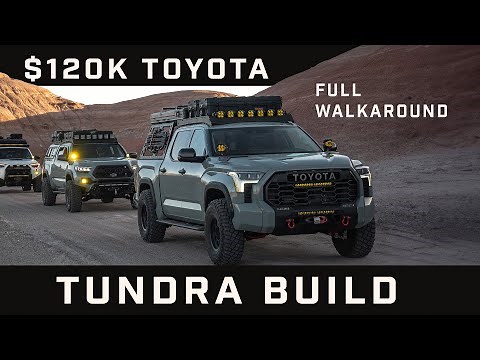 $120,000 Toyota Tundra Build Walk around