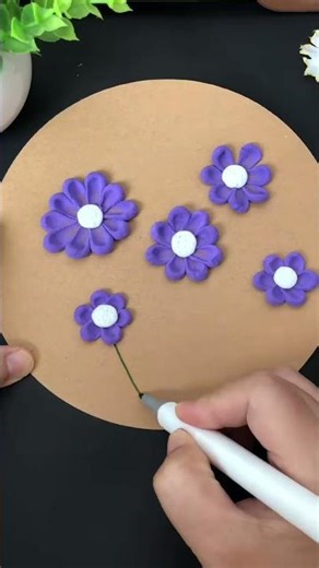 Spring-themed #Children's Creative Drawing Try it with your child#artscraft #shortvideo #trendingnow