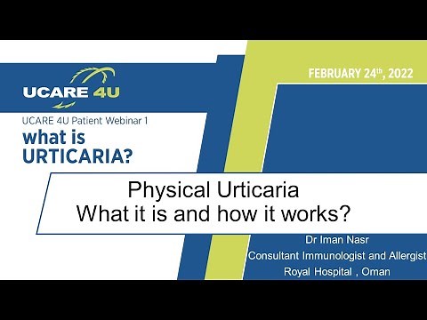 Physical Urticaria, what it is and how it works - Dr Iman Nasr