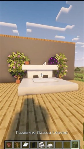 Minecraft Realistic BED 🛌| #minecraft #minecraftbuilding #minecraftrealistic