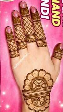 New latest very easy mehndi designs mehandi designs #mehndi #viral #trending