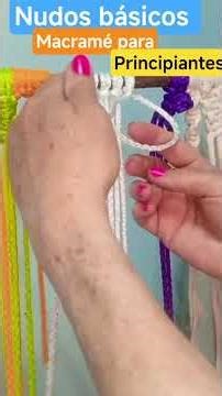 nudos básicos para principiantes #tutorial #macrame
