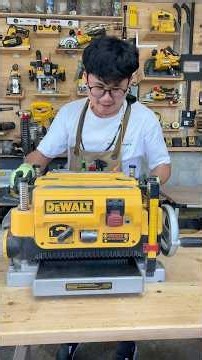 What are the advantages and disadvantages of replacing the blades on a Dewalt wood planer with sp...