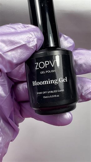 Tutorial Blooming#veryqueennail #bloominggeltutorial #blooming