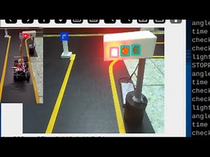 Self-driving car - raspberry pi - demo - part1 #ccomputervision #raspberrypi #selfdriving