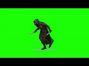 Sneaking Rogue – 2D Game Asset Green Screen Animation Stealth Loop