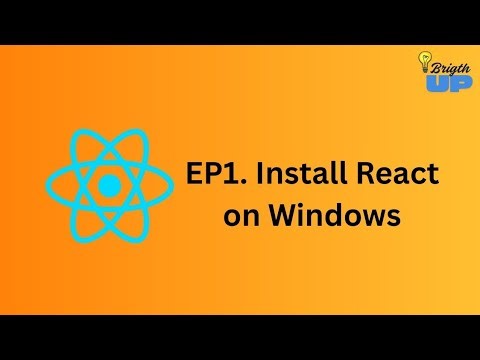 How to Install React on Windows 10 or 11 in just 5 minutes
