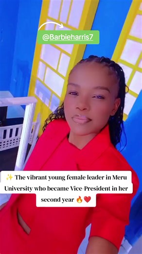 Young Female Leader Becomes Vice-President at Meru University
