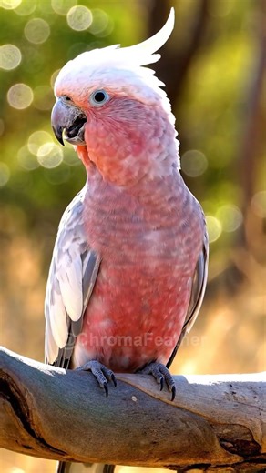🦜 Loud Galah Cockatoo Sounds! #Shorts