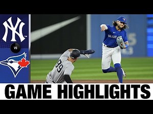 Yankees vs. Blue Jays Game Highlights (9/26/22) | MLB Highlights