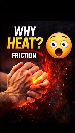 Why friction creates heat?