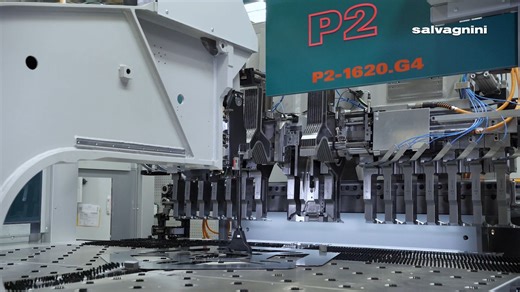 【萨瓦尼尼】多边折弯中心 | P2-1620多边折弯中心-复杂镂空工件的自动化折弯