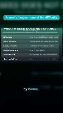 Valheim World Seeds and What They Control #shorts