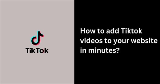 How to Add TikTok Videos to your Website? (A Quick Guide for 2026)