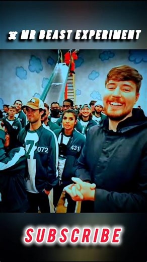 Mr beast experiment with squid game 🎯