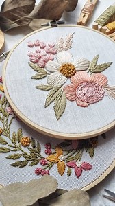 Quick chain stitch tutorial from my new Belle pattern✨️ #yesdmcembroidery #botanicalembroidery #hoopartwork #broderies #instaembroidery #slowcraft #floralembroidery #damngoodstitch #fiberarts #contemporaryembroidery #modernmaker #dmcembroidery #dmcthreads #hoopart #embroiderylove #modernembroidery #handstitched #dmc #needlework #embroiderydesign #bordado #embroideryart #handembroidery #makersmovement #pattern #embroidery | Cupofneedles