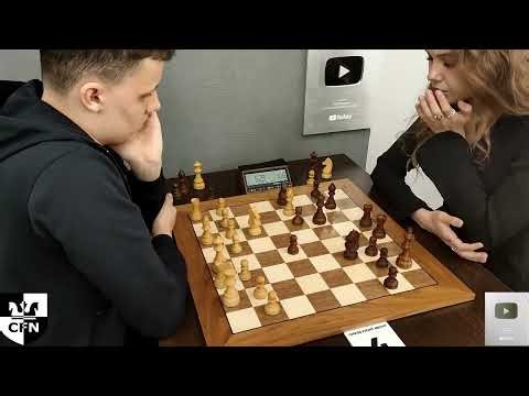 A. Golnev (1462) vs M. Arzhanova (1498). Chess Fight Night. CFN. Rapid