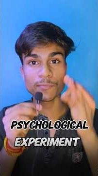 psychological experiment.